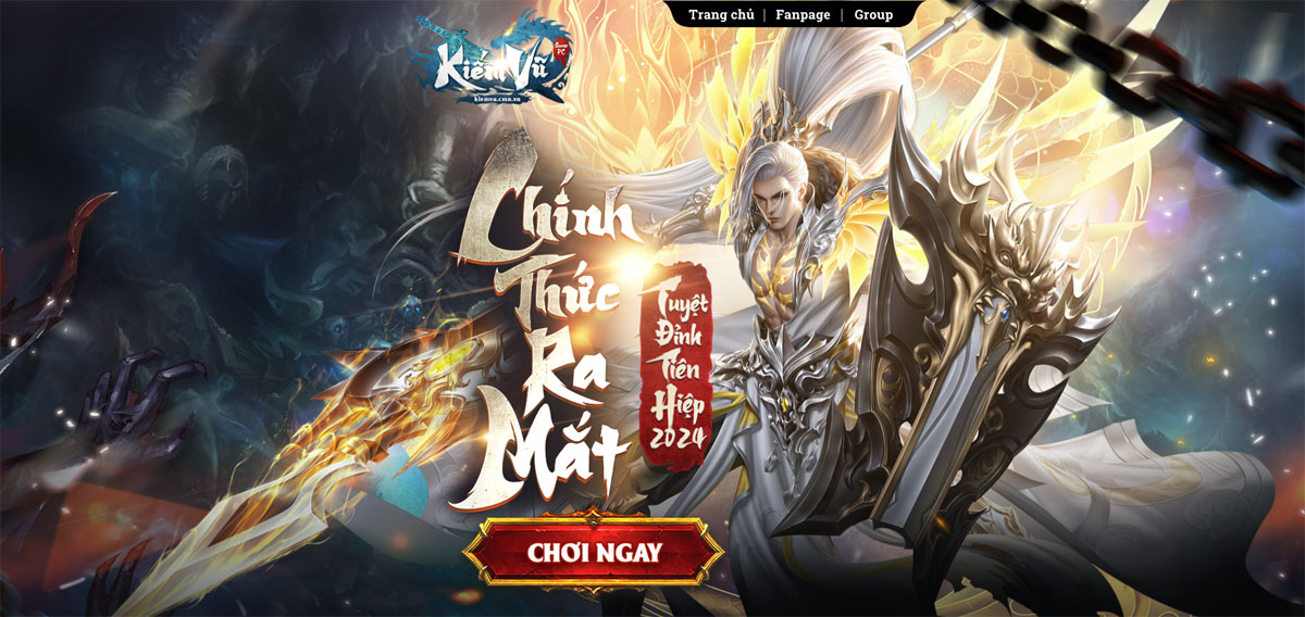 Website dự án game trực tuyến