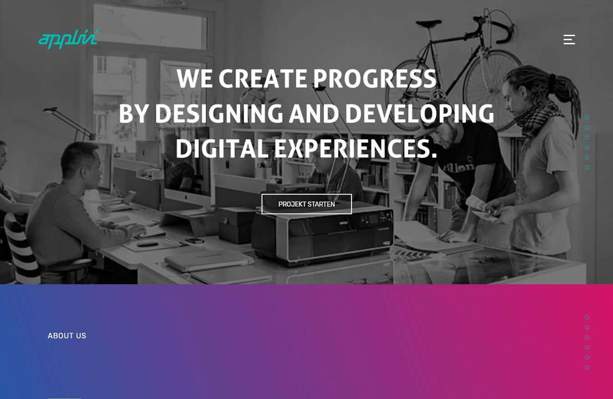Mẫu Landing Page Applivi – Thiết Kế Website Landing Page Đẹp