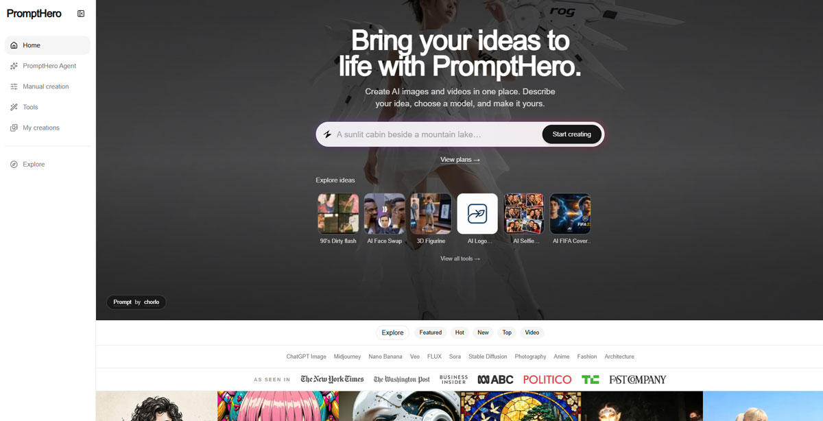 Web PromptHero