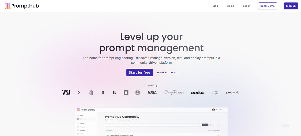 Web PromptHub AI