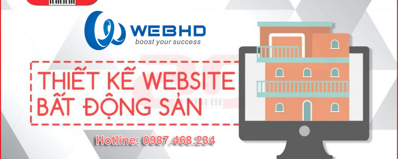 Thiết kế website bất động sản chuyên nghiệp