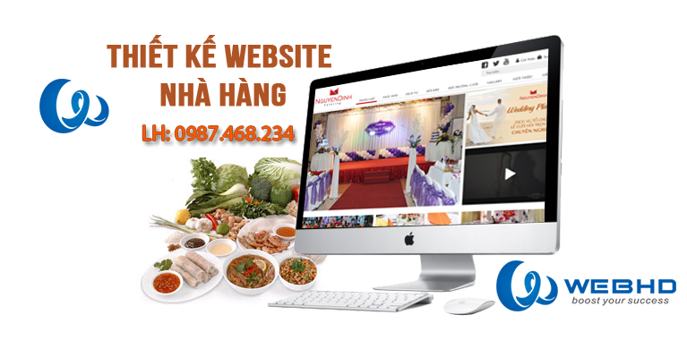 Thiết kế web nhà hàng