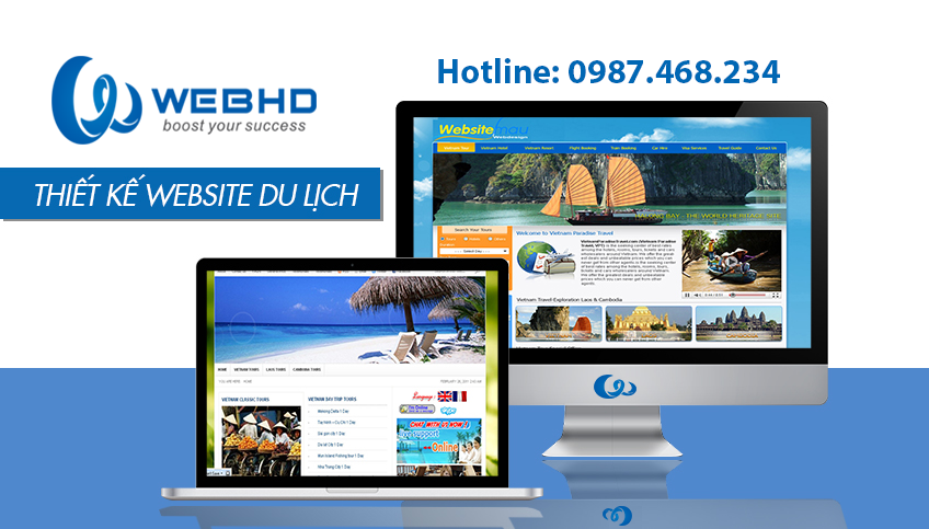 Thiết kế web du lịch