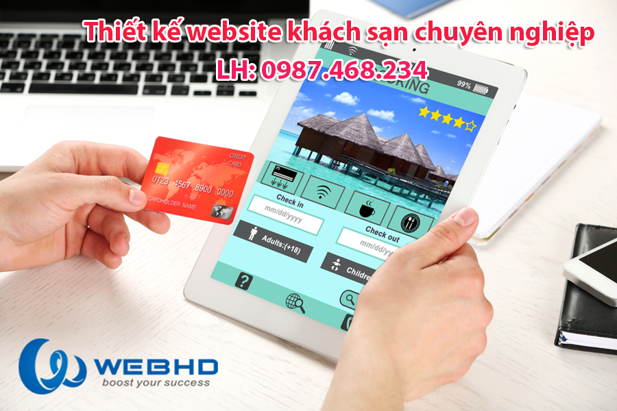 Thiết kế web khách sạn chuyên nghiệp