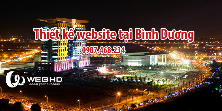 Thiết kế web tại Bình Dương