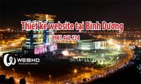 Thiết kế web tại Bình Dương