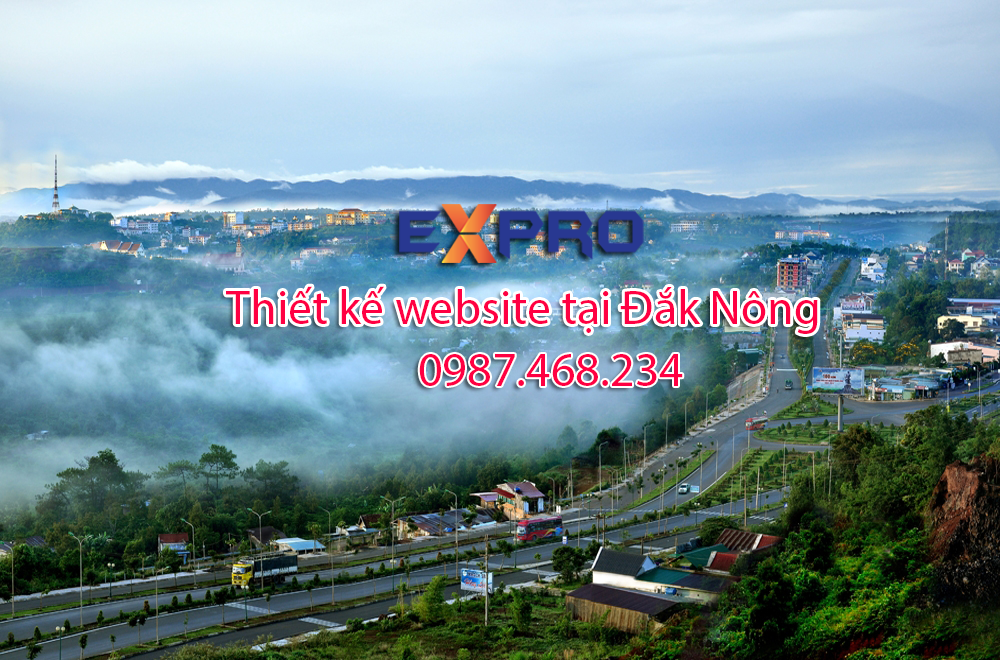 Thiết kế website tại Đắk Nông