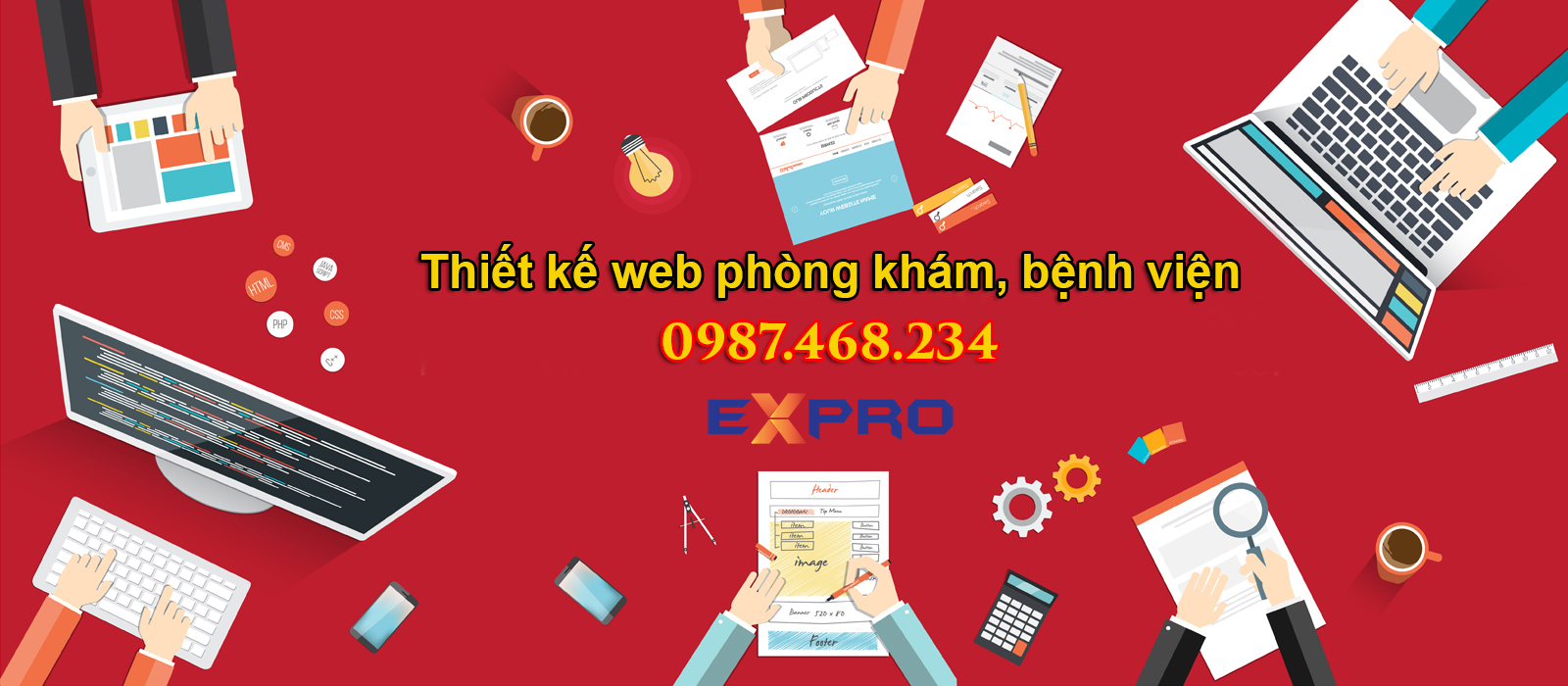 thiết kế web phòng khám chuyên nghiệp