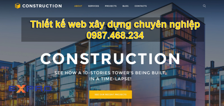 Thiết kế website xây dựng chuyên nghiệp chuẩn SEO Uy tín nhất