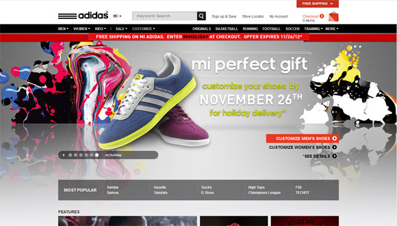 Thiết kế web bán hàng giày dép