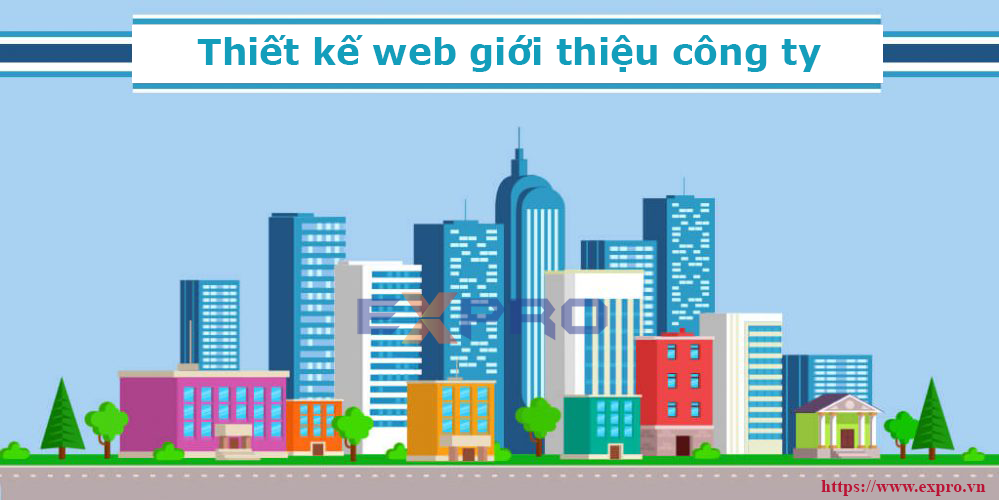 Thiết kế web giới thiệu công ty doanh nghiệp