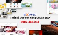 Thiết kế web bán hàng chuẩn seo