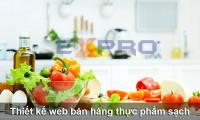 Thiết kế web bán thực phẩm sạch 