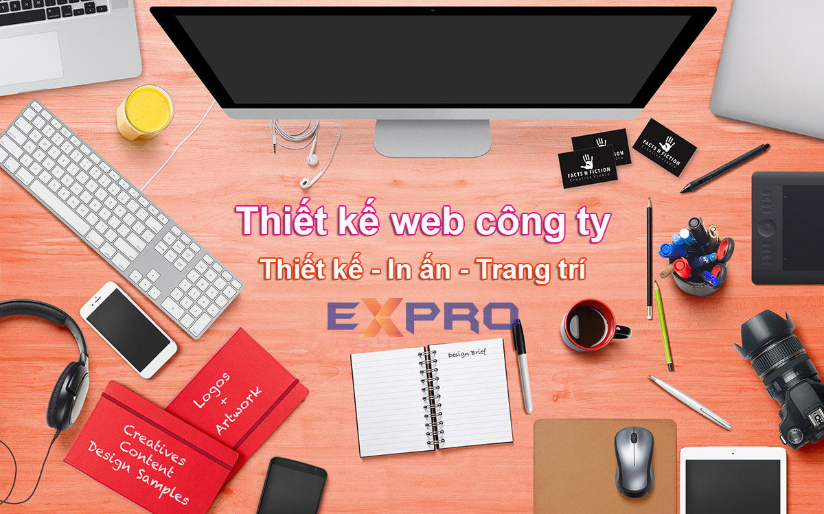 Thiết kế web công ty thiết kế, in ấn, trang trí uy tín chuẩn SEO