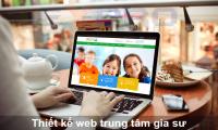 thiết kế web gia sư chuyên nghiệp