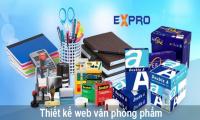 Thiết kế web văn phòng phẩm 