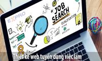 Thiết kế web tuyển dụng việc làm