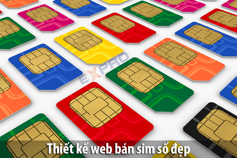 Thiết kế web bán sim số đẹp, thẻ điện thoại chuyên nghiệp