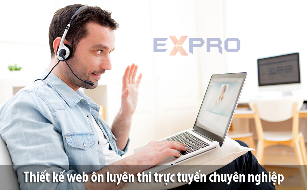 Thiết kế website ôn luyện thi trực tuyến