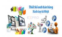 Thiết kế web bán hàng xách tay từ Nhật 