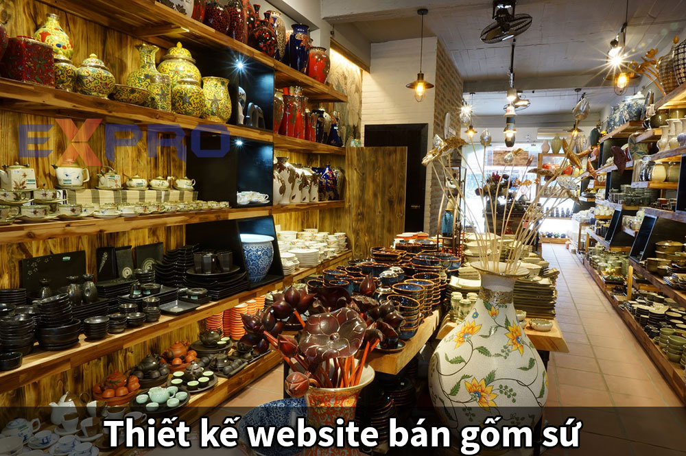 Thiết kế web gốm sứ chuẩn SEO