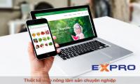 Thiết kế web nông lâm nghiệp chuyên nghiệp chuẩn SEO