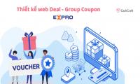 Thiết kế web deal - group coupon chuyên nghiệp
