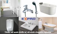 Thiết kế website thiết bị vệ sinh chuyên nghiệp
