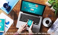 Top 10 mẫu website thương mại điện tử đẹp