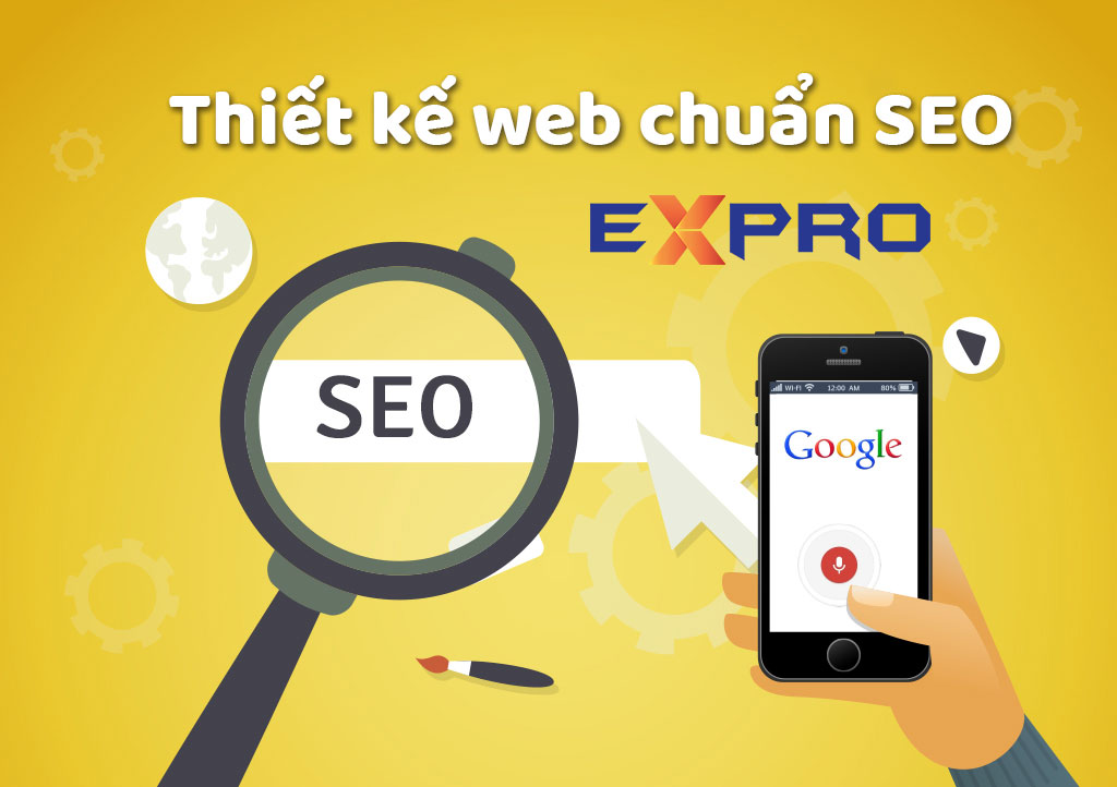 Thiết kế web chuẩn SEO