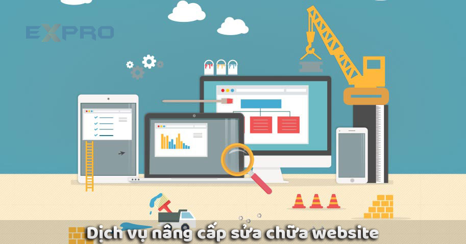 Dịch vụ sửa chữa web - nâng cấp website uy tín chuyên nghiệp 