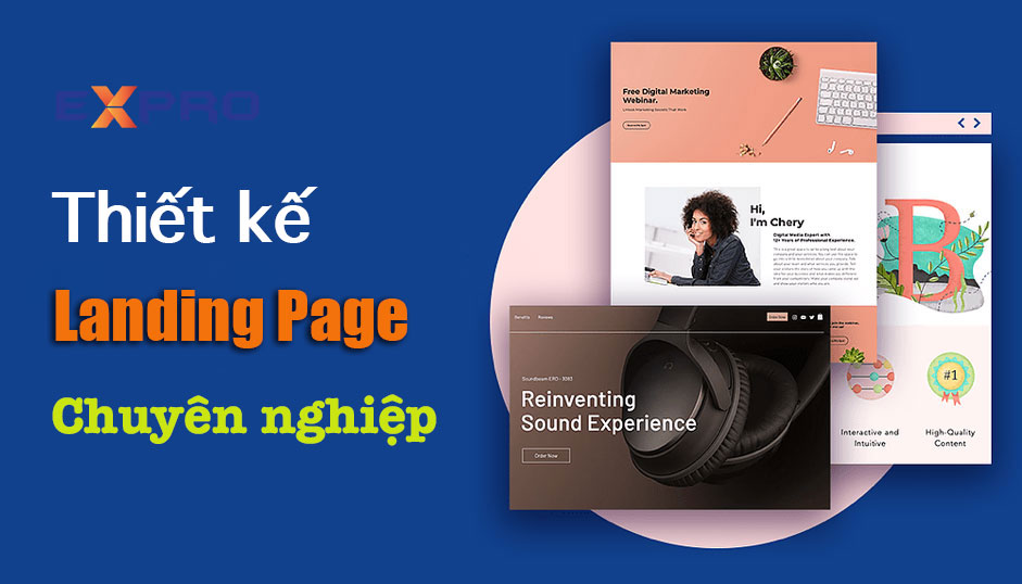 Dịch vụ thiết kế landing page sáng tạo và đẹp nhất