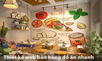 Thiết kế website bán đồ ăn vặt - đồ ăn nhanh