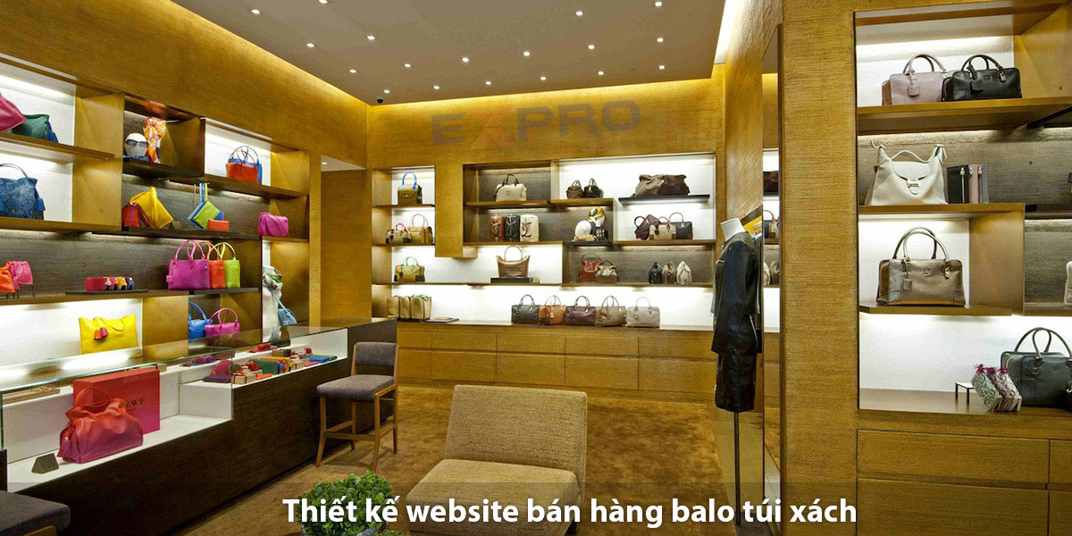 Thiết kế website bán hàng balo túi xách uy tín