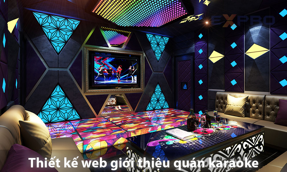 Thiết kế website quán karaoke đẳng cấp giá tốt