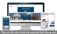 yếu tố cần có khi thiết kế website bất động sản