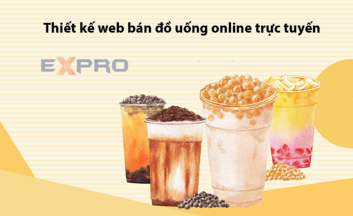 Thiết kế website kinh doanh đồ uống online trực tuyến chuyên nghiệp giá tốt