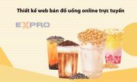 Thiết kế website kinh doanh đồ uống online trực tuyến