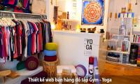 Thiết kế website bán đồ tập gym yoga chuyên nghiệp