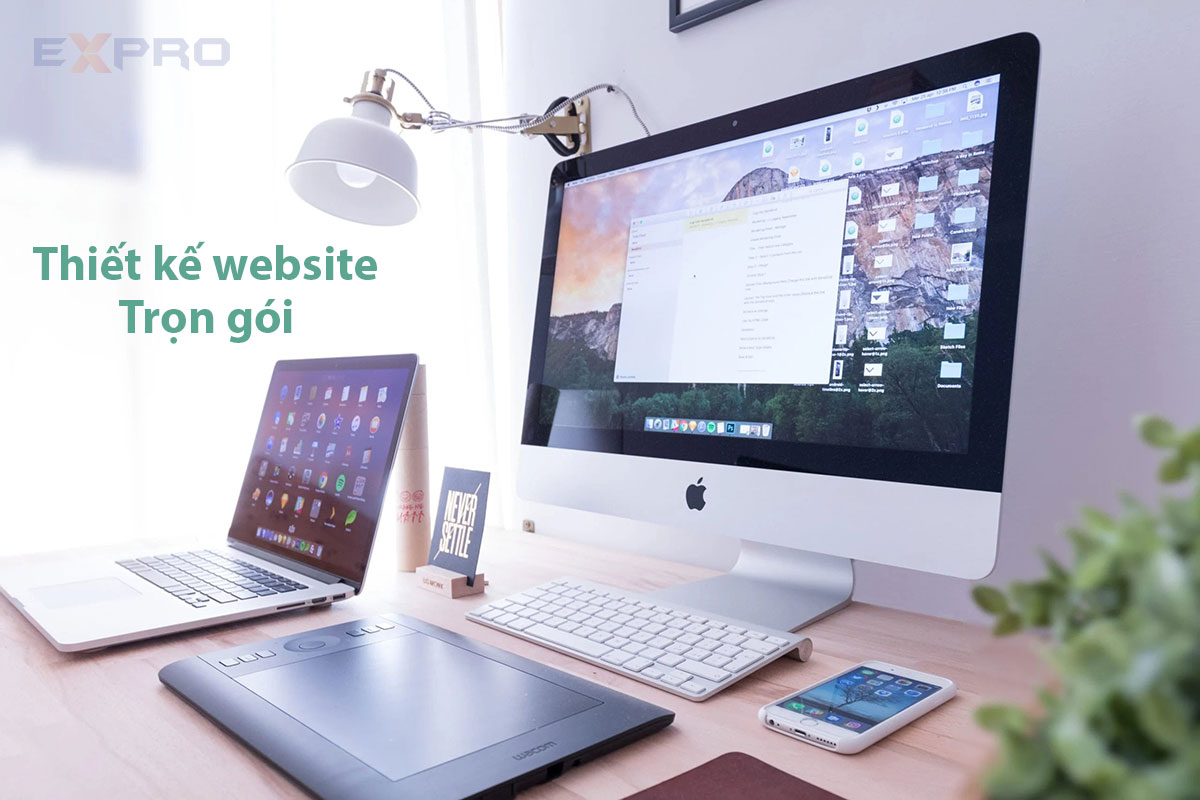 Bảng giá thiết kế website và chi phí làm trang web trọn gói tại Expro Giá rẻ