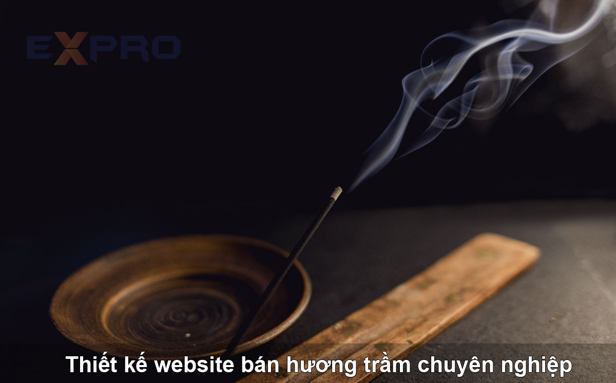 Thiết kế website bán hương trầm chất lượng giá tốt