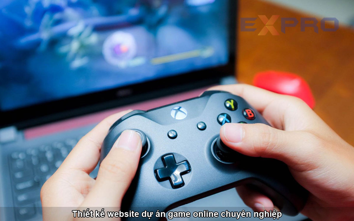 thiết kế website Game trực tuyến chuyên nghiệp
