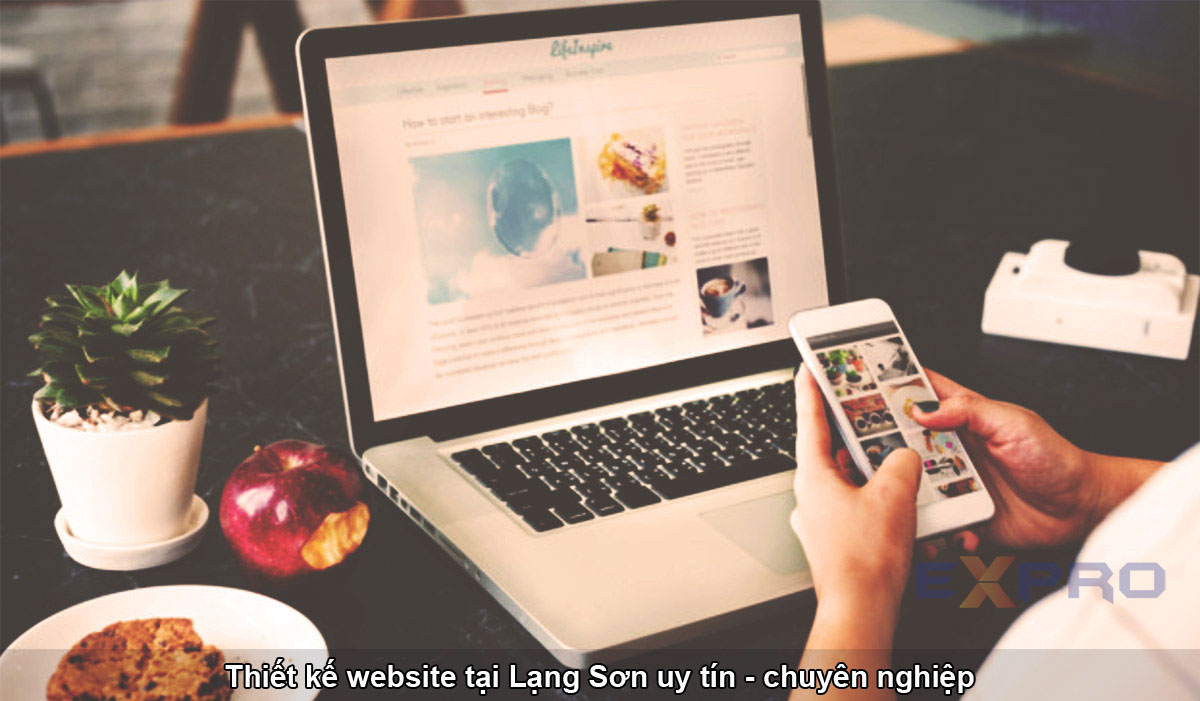Thiết kế website tại Lạng Sơn chuyên nghiệp