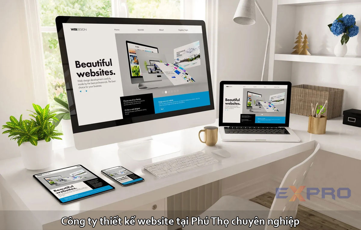 Thiết kế website tại Phú Thọ chuyên nghiệp giá tốt