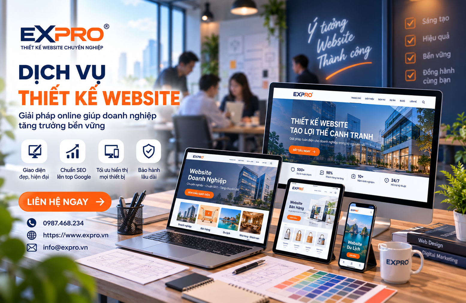 Dịch vụ thiết kế website